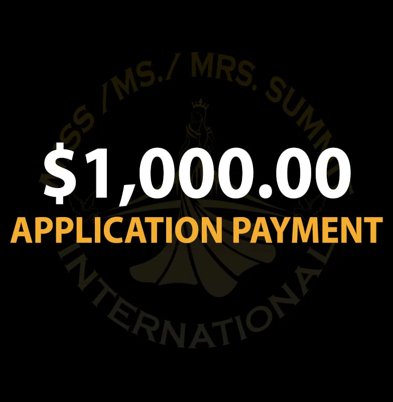 $1,000.00 Application Fee