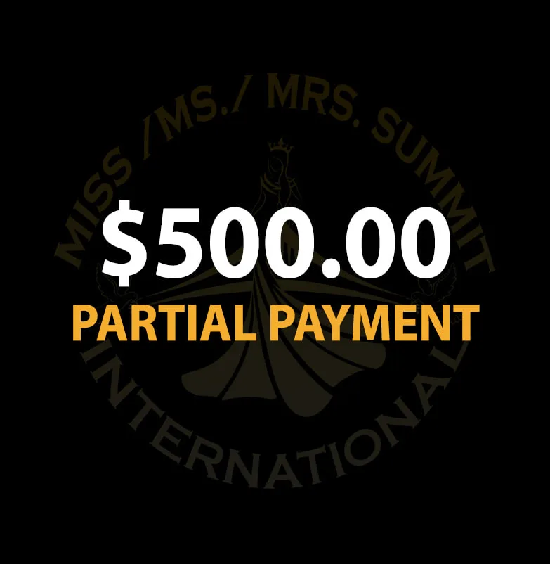 $ 500 Partial Payment
